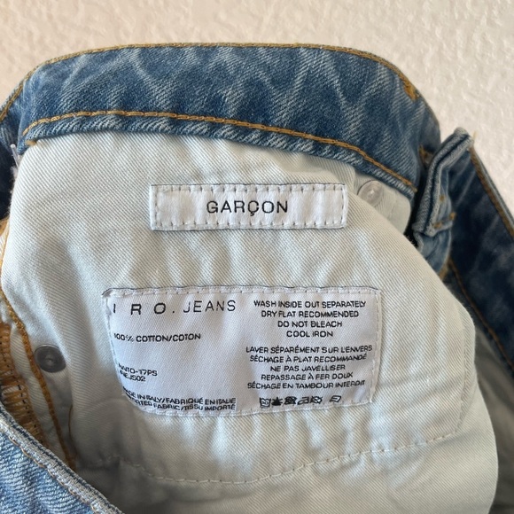 IRO Garçon jeans Size 24 - Picture 9 of 9